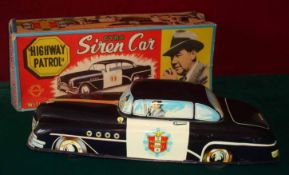 Welstoy Highway Patrol Clyro Siren Car: From the TV programme of the same name Lithographic