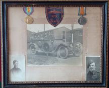 Rare WW1 Royal Air Force medal Group: To consist of WW1 British War Medal, Victory Medal, Rare No5