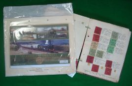Collection of 1940s and 1950s Railway tickets: A good selection of tickets, mainly from the Midlands