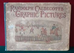 Randolph Caldecotts Graphic Pictures: George Routledge, London, 1883. Paper lined Boards. Book