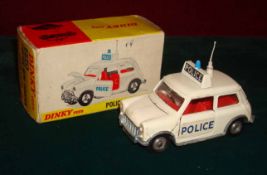 Dinky Toys 250 Police Mini Cooper: Opening Doors and Bonnet in original box