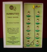 Subbuteo Team Ref 49: Green Shirts with Black Piping and White Shorts in Original Box