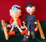 Pelham Puppets: Noddy and Policeman both good clean un-boxed examples (2)