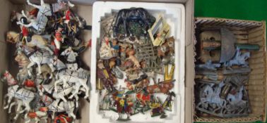 Collection of Britains lead figures: To include: Life Guards, Household Cavalry. Together with a