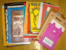 Collection of Theatre Programmes: Mostly 1960s and 70s from Theatres from all over the UK