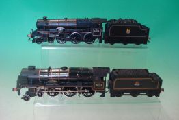 2 OO Gauge Locomotives: To include: Hornby `The Lanarkshire Yeomanry` 4-6-0 in black together with