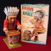 TN (Japan) – Tinplate Battery Operated Brave Eagle: Tinplate battery operated Brave Eagle – although