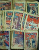 Selection of 1920s / 1930s The Gem Comic / Magazine: All varying conditions, mostly having slight