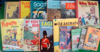 Collection of Children`s Books: To include Toby Twirl, Sooty`s Annual, Eagle Annual 1963, Elsa the