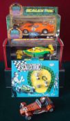 Selection of Scalextric Items: To consist of C142 Ford Benetton B193 Racing Car, C095 Ford 3L both