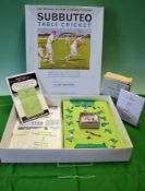 Subbuteo Table Cricket c1968 – Club Edition: With 00 scale player figures appears complete incl