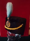 Royal Air Force Bandsman`s Busby: A beautiful Bandsman`s Busby as wore by the band of the Royal