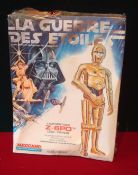 " Z-6po" Aka C-3po" Boxed Plastic Model Kit: Made By Meccano Circa 1977 made for the French Market