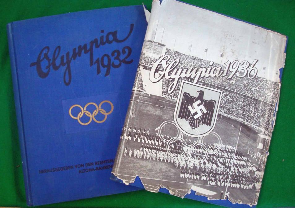 1932 and 1936 Olympic Games German cigarette card album reports: – To include complete reports on