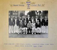 5x 1950/60s official Sussex County Cricket team photographs to incl ’54, ’55, 58. ’59, & ‘60 -