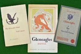 Gleneagles Hotel and Golf Course collection from 1926 onwards to incl London Midland and Scottish