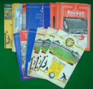 Collection of Wolverhampton Wanderers 1947-1969 Home and Away Football Programmes: To include v