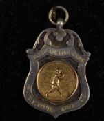 1949 Elderslie Golf Club “T.F. Young Medal” silver medal – hallmarked Birmingham the obverse is