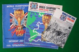 1966 World Cup Football Programme: Good clean example having no teams written in together with