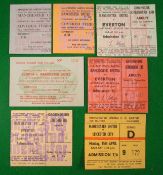 Manchester United Tickets 1960s: Including v Borussia Dortmund & v Everton both Fairs Cup 1964/5,