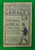 1923-24 Gamages Association Football Annual: 593 Page Paperback Book with a wealth of football