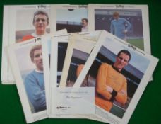 Ty-phoo Football Tea Cards: 30 large format colour picture cards featuring football greats, together