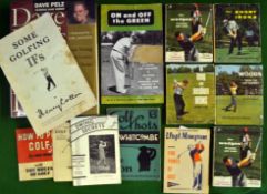 Golf Instruction books and booklets from the 1920s onwards (13) - to incl Henry Cotton “Some Golfing