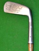 Early Spalding Kro-Flite R. T (Bobby) Jones “Calamity Jane” putter with 3 bands of whipping to the
