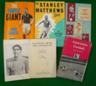 Small Selection of Signed Football Books: To consist of “Association Football” Wilf Mannion, “Finney