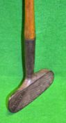 Kroydon Newark N.J. USA Pendulum Pat Appl’d centre shaft putter c. 1921 – with a graduated blade