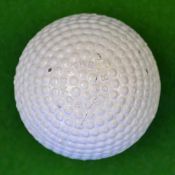 Fine The Excelsior bramble pattern guttie golf ball – unused retaining all the original white finish