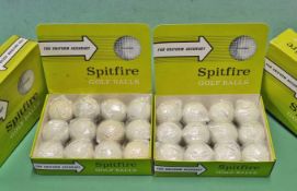 24x Spitfire cellophane wrapped golf balls – in the original shop display boxes with flip up display