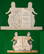 1949 Stan Cullis and Billy Wright Signed Civic Banquet Menu Card: Signed by 10 Players to include