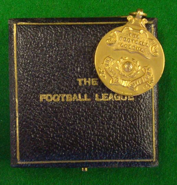 1965-66 Football league Division 4 Championship Medal: For Fred Potter Doncaster Rovers Fred