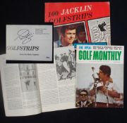 Jacklin, Tony and Gary Player Open Golf Champions signed publications – to incl “Jacklin 100 Golf