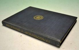 Aitchinson, Thomas S and Lorimer, George - “Reminiscences of The Old Bruntsfield Links Golf Club