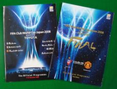 2008 Fifa Club World Cup in Japan Official Football Programmes: To include 11-21 December