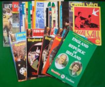 Collection of Non-League Football Programmes: Mostly 1970s / 80s all in clean condition, 80 in