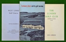 Longhurst, Henry - “Turnberry Hotel and Its Golf Courses” c.1960 in the original illustrated covers,