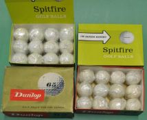 24x Spitfire cellophane wrapped golf balls – 12x in the original shop display box with flip up