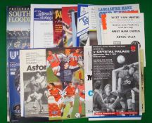 Collection of Junior and Youth mainly modern cup finals and semi-finals Football Programmes: Many