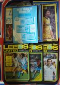 Leeds United Home Match Programmes: A good lot including some 50 Pre-Season Friendlies 1960s onwards