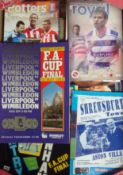 Large Quantity of 1980s / 90s Football Programmes: Quantity of Aston Villa together with 1980s/90s