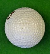 Fine Fore bramble pattern guttie golf ball – retaining 95% of the original white finish