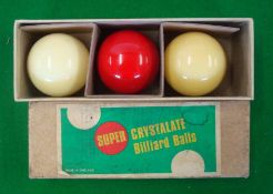 Billiard Balls - Boxed set of Super Crystalate Billiard Balls