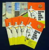 Football Programmes: A collection of Midlands related programmes including Aston Villa v Newcastle