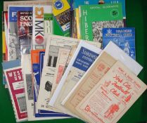 Mixed Selection of 1950s Football Programmes: From 1949 onwards to include 1958/59 Accrington v