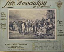 Michael James Brown (1853-1947) ORIGINAL 1906 LIFE ASSOCIATION OF SCOTLAND GOLFING CALENDAR – titled