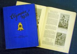 1932 and 1936 Olympic Games German cigarette card album reports – to include complete reports on