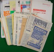 Non-League, Reserve and Friendlies Football Programmes: To include Everton v Derby 48/49,